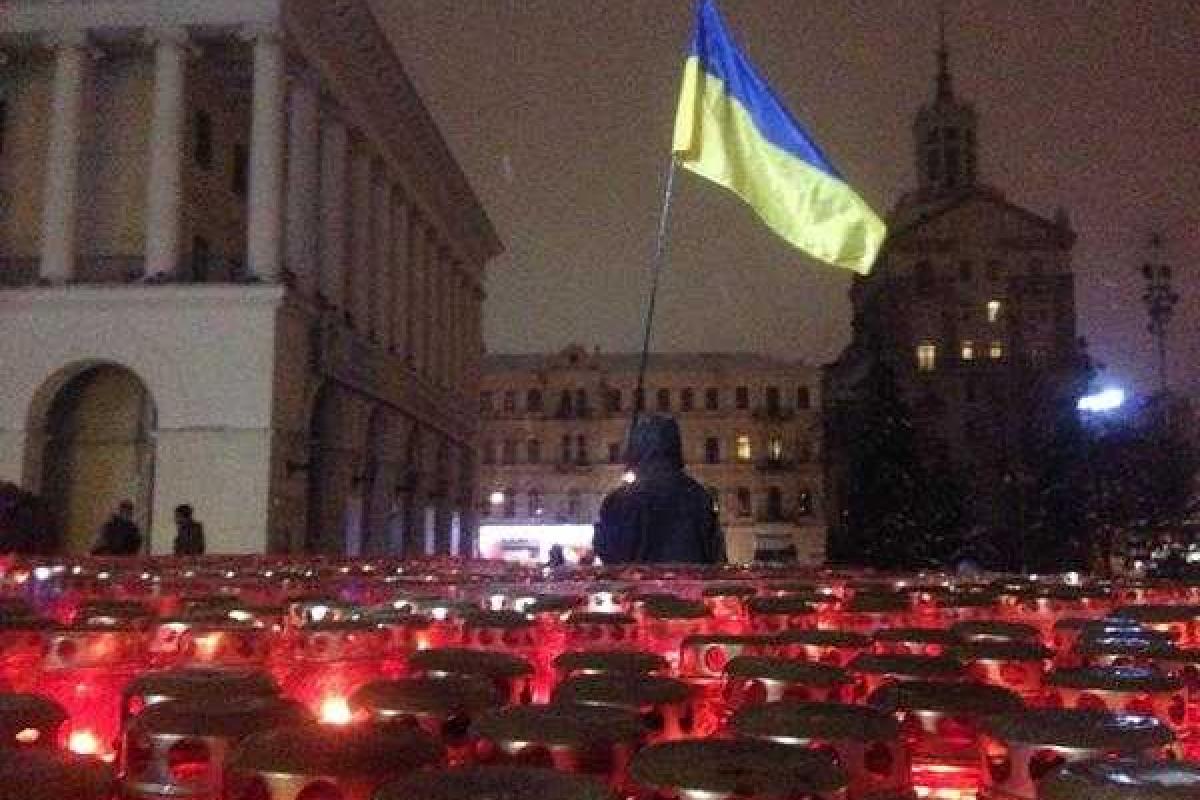 На Майдане Независимости прошла "Ночь памяти" На Майдане Независимости прошла "Ночь памяти"