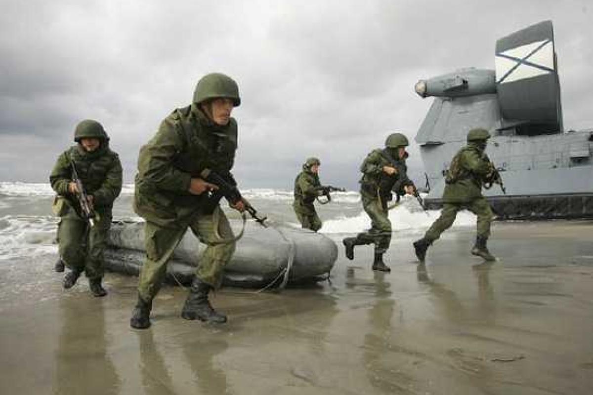 Морпехи у Керченского пролива приведены в боевую готовность Морпехи у Керченского пролива приведены в боевую готовность