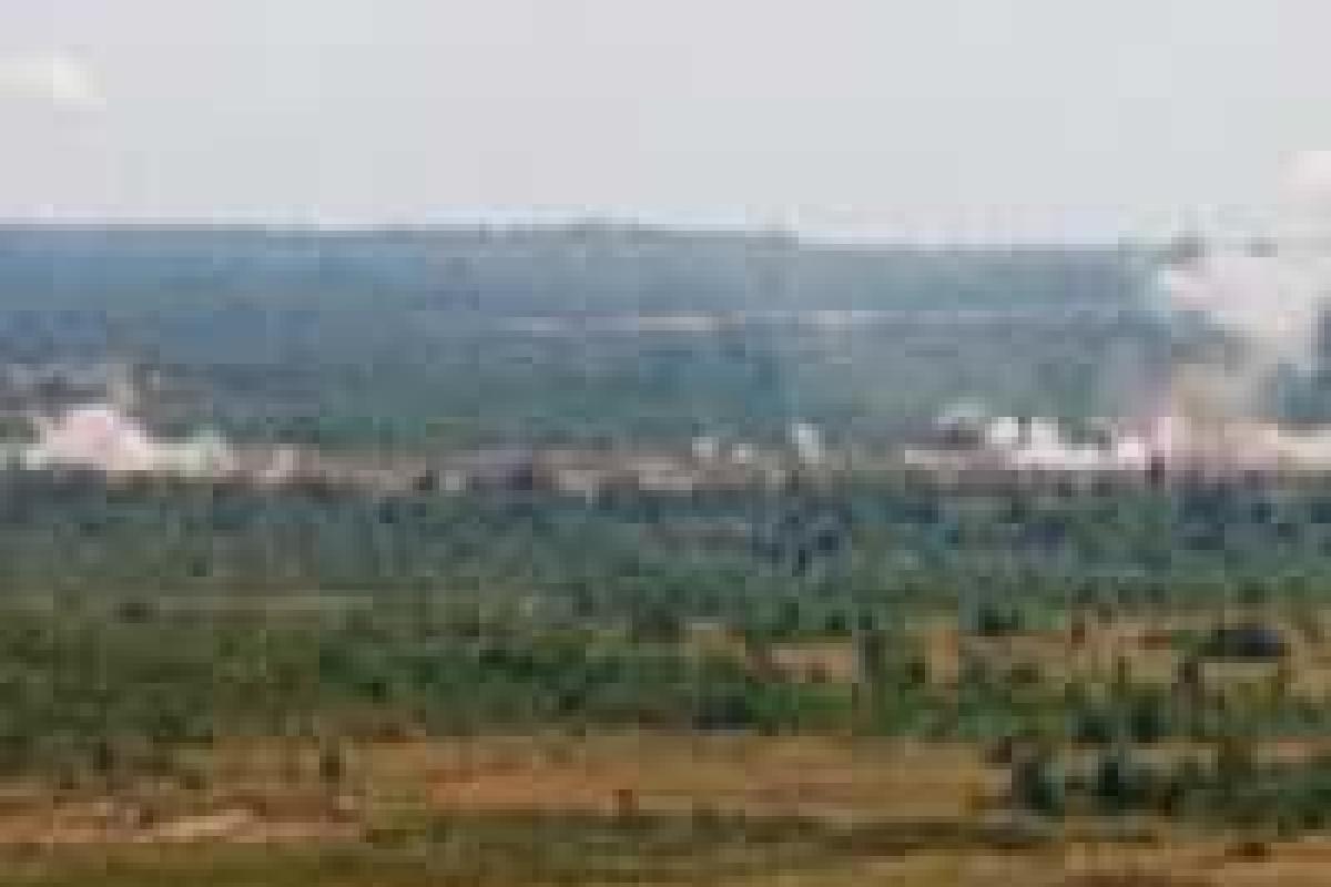 В Горловке слышны залпы В Горловке слышны залпы