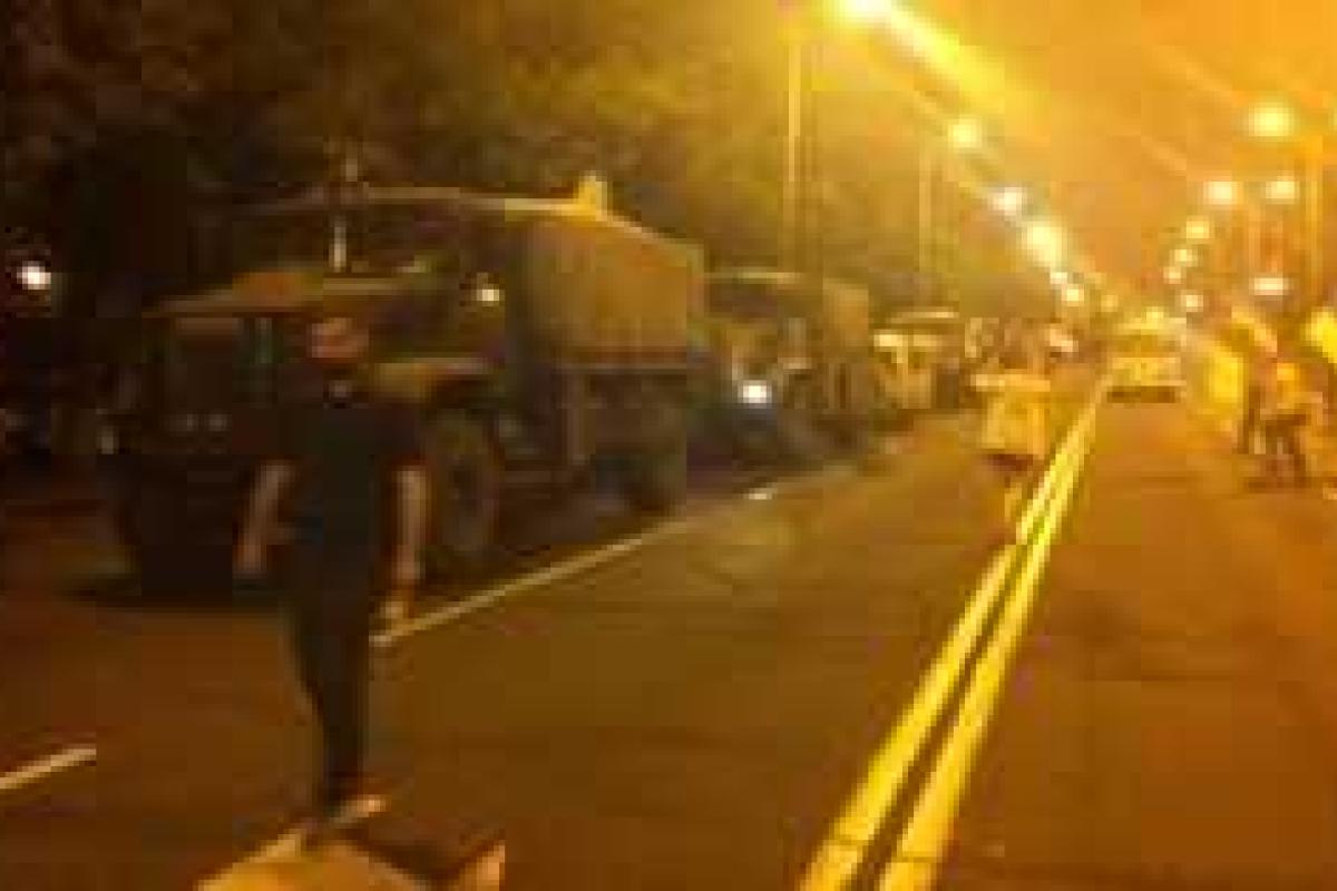 В сети появились фото, как "Донбасс" выходит из Широкино В сети появились фото, как "Донбасс" выходит из Широкино