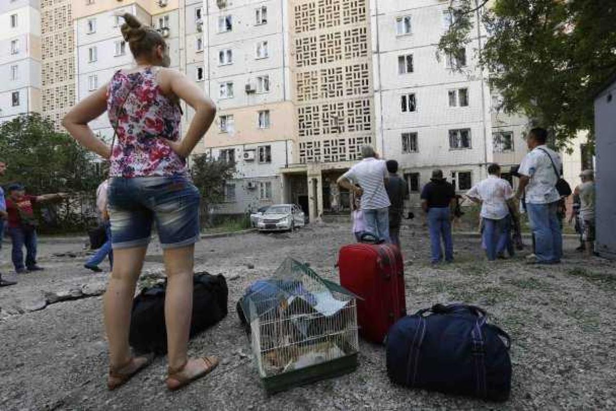 В Донецке в результате разрыва мины пострадала женщина