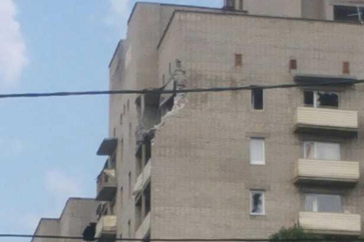 Фото Авдеевки после обстрела