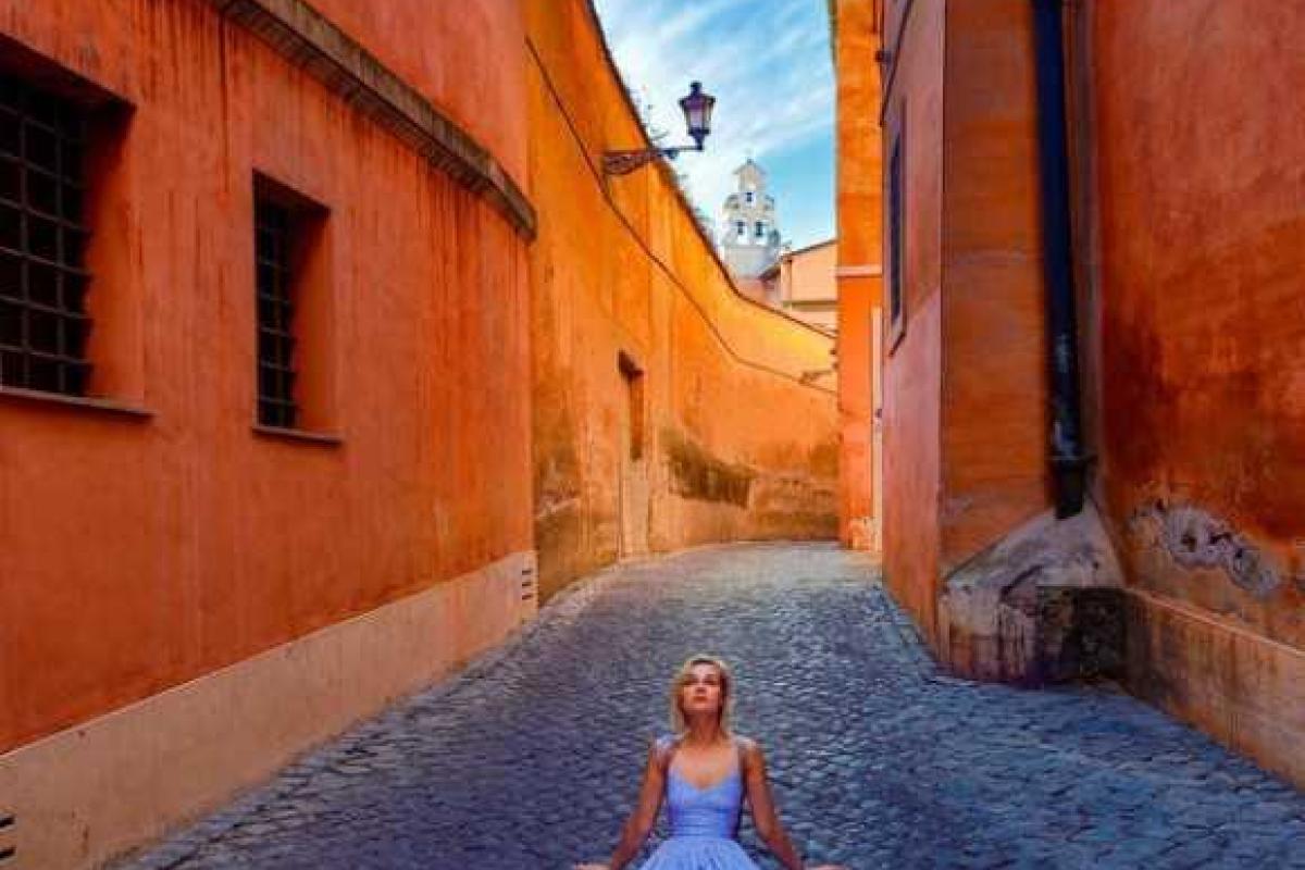 Как Гагарина наслаждается итальянским отдыхом Как Гагарина наслаждается итальянским отдыхом