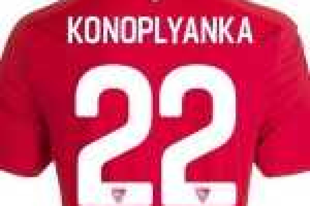 Футболки Коноплянко в Испании продают за 74 евро