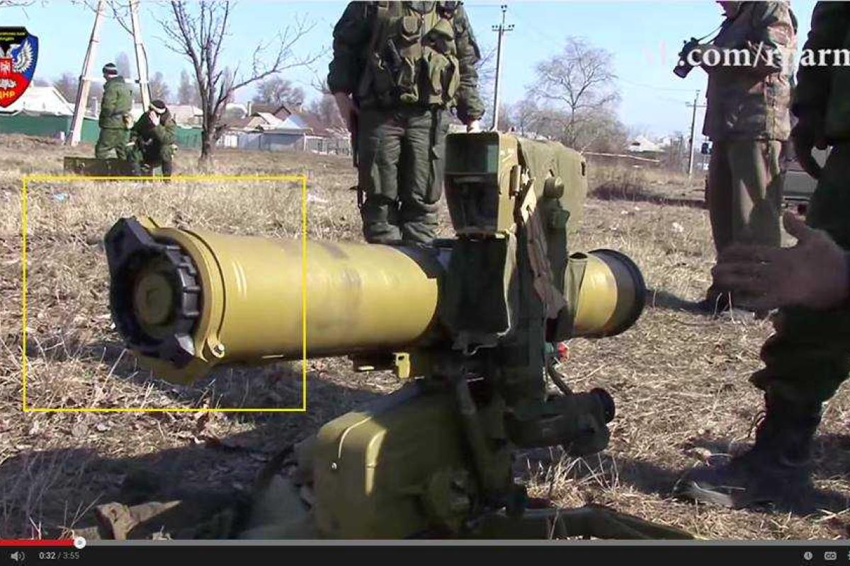 Боевики "ДНР" сняли на видео свои современные ракеты