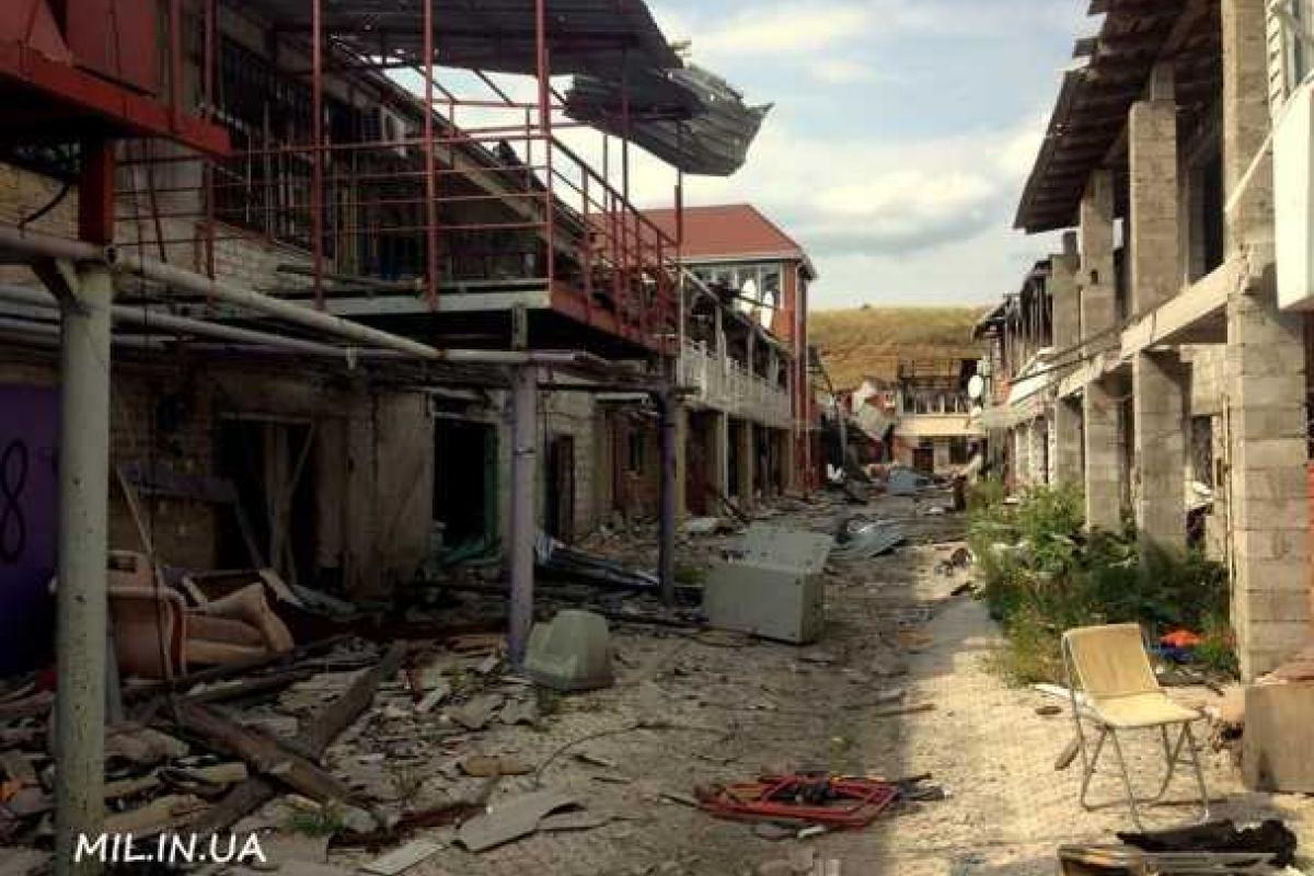 Морпех показал, как сейчас выглядит Широкино Морпех показал, как сейчас выглядит Широкино