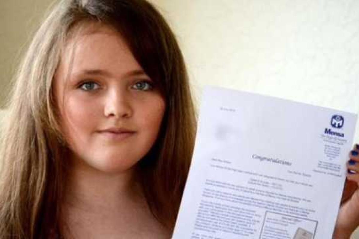 12-летняя британка по интеллекту превзошла Эйнштейна 12-летняя британка по интеллекту превзошла Эйнштейна