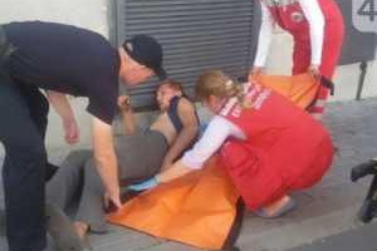 Избитый до полусмерти в киевском магазине мужчина отказывается писать заявление в милицию