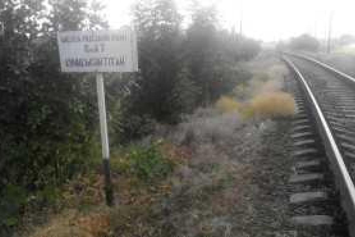 Активисты заблокировали железную дорогу, ведущую к крымскому заводу Фирташа Активисты заблокировали железную дорогу, ведущую к крымскому заводу Фирташа