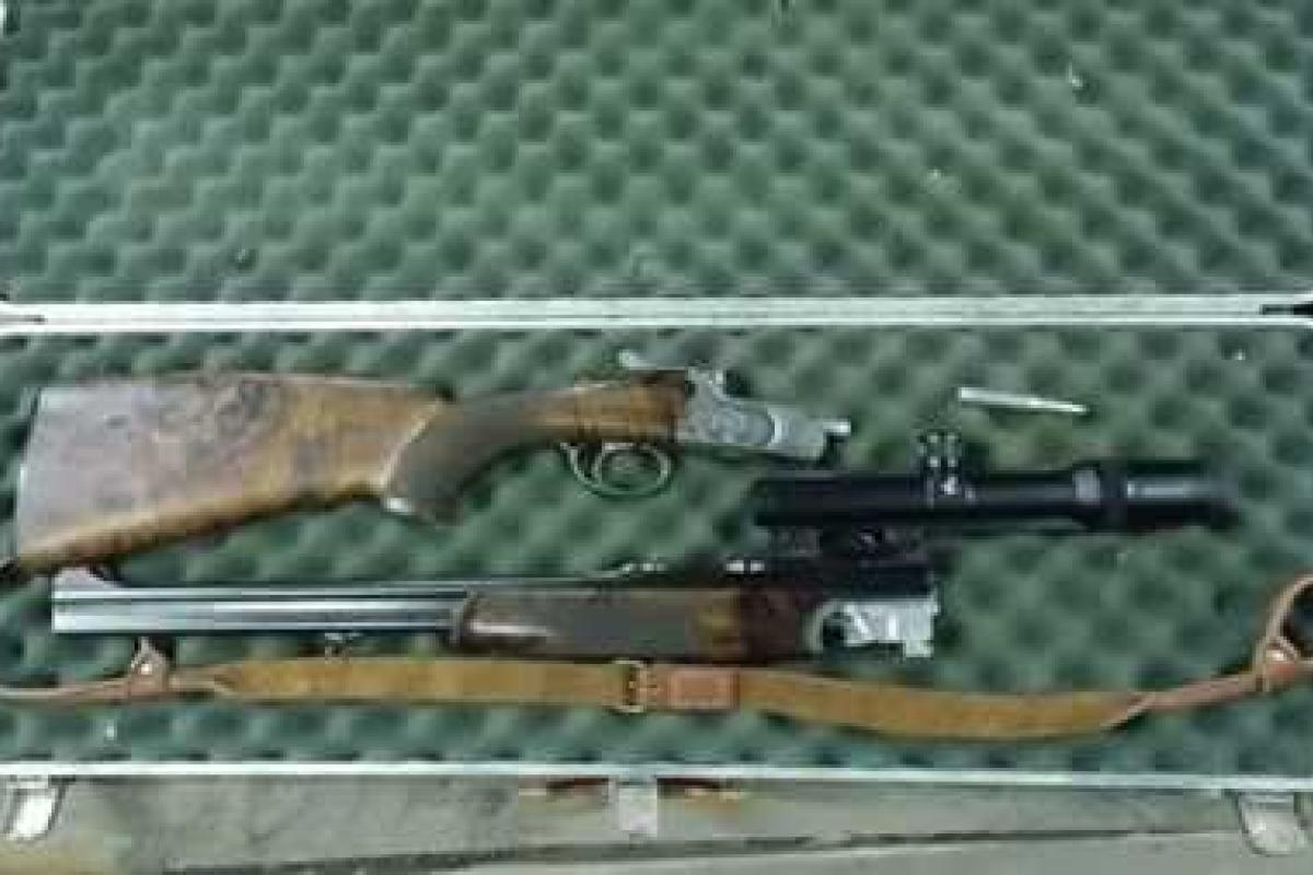 Во Львовской области задержали француза с арсеналом оружия Во Львовской области задержали француза с арсеналом оружия
