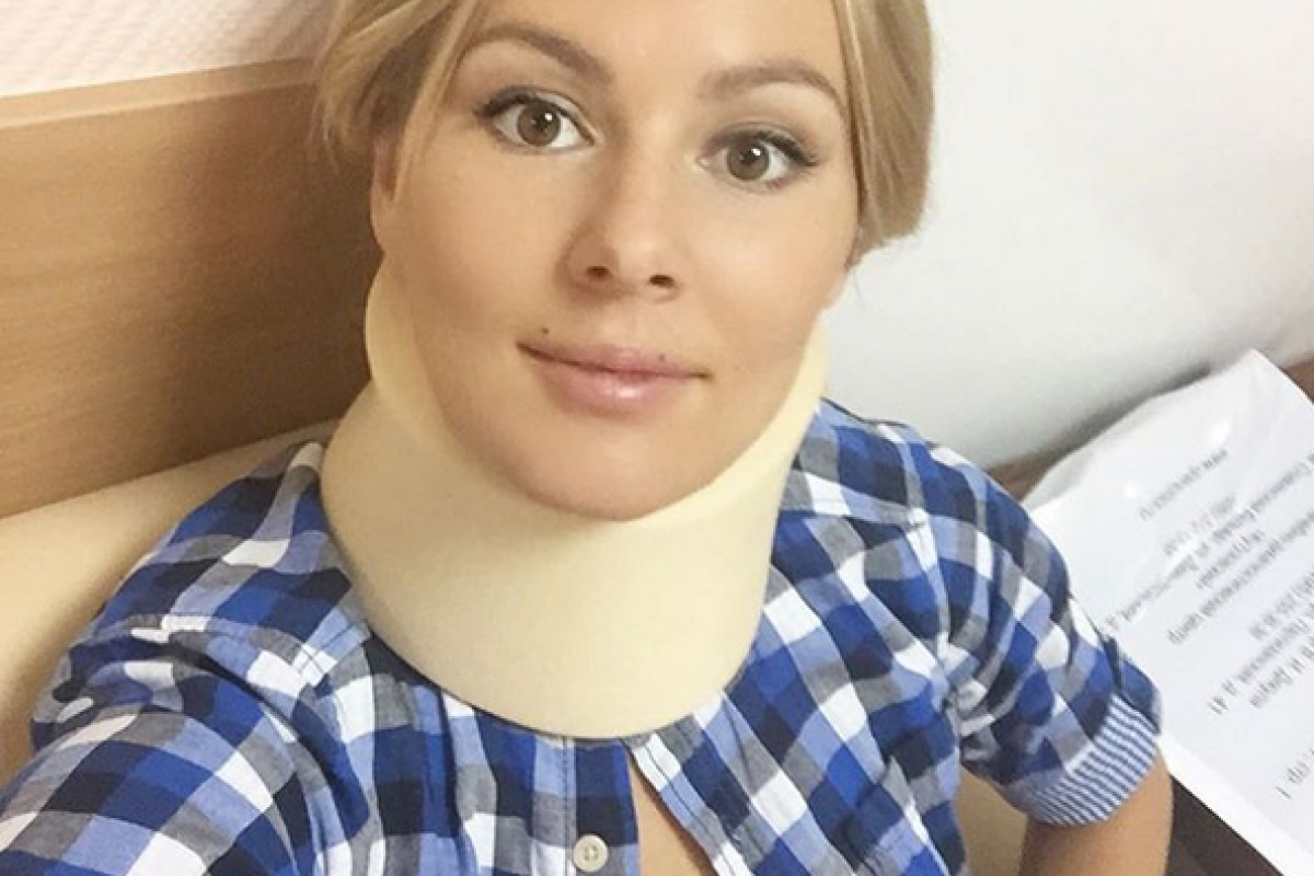 Мария Кожевникова повредила шею во время исполнения трюка Мария Кожевникова повредила шею во время исполнения трюка