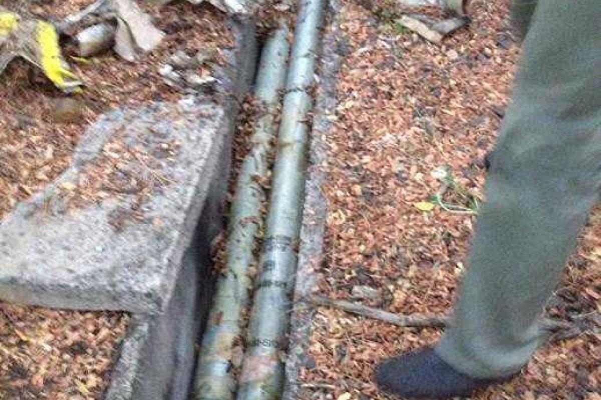 В Донецкой области сотрудники СБУ нашли снаряды к установке "Град" В Донецкой области сотрудники СБУ нашли снаряды к установке "Град"