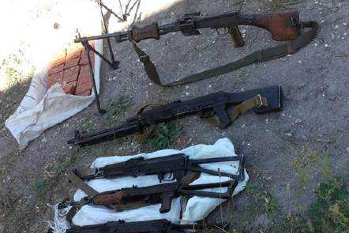 В Старобельском районе СБУ обнаружила тайник с оружием