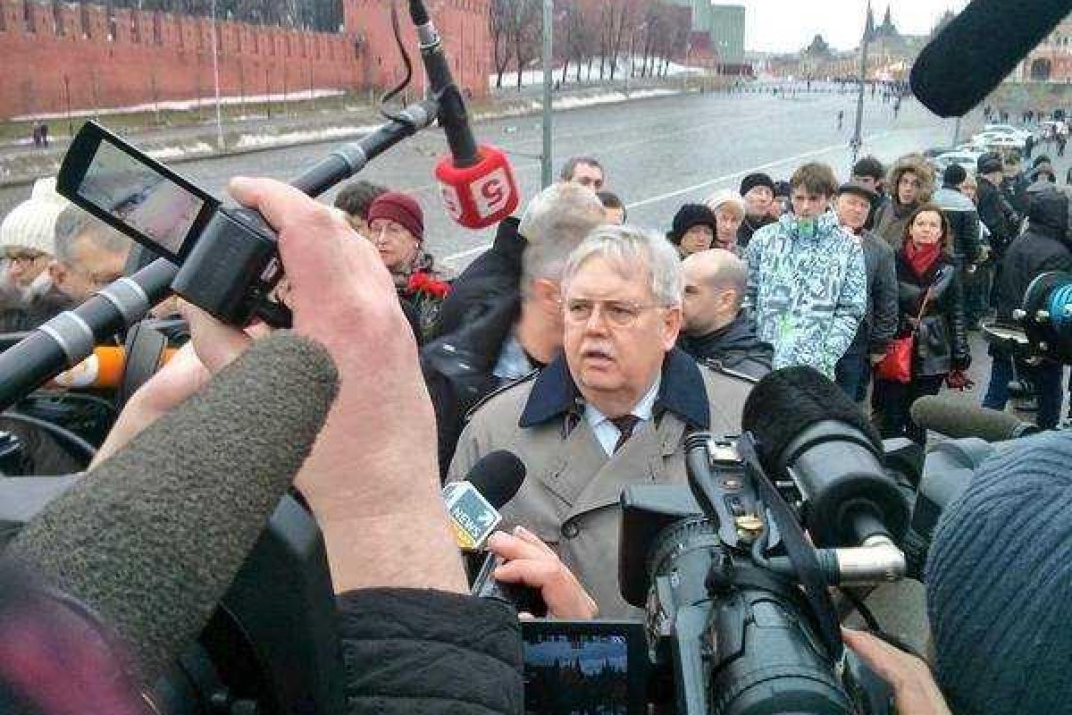 Митинг в Москве: Разоблачение российских СМИ Митинг в Москве: Разоблачение российских СМИ