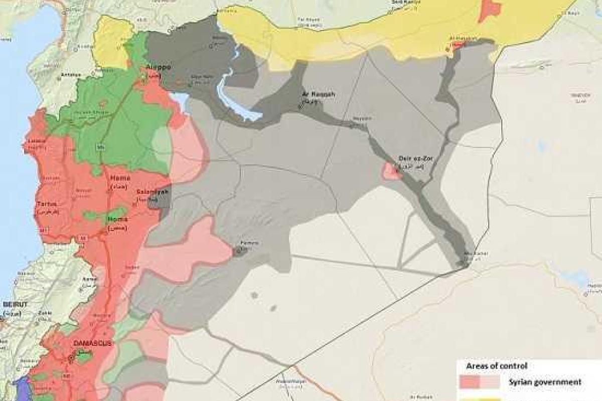 Карта расположений баз российской армии в Сирии Карта расположений баз российской армии в Сирии