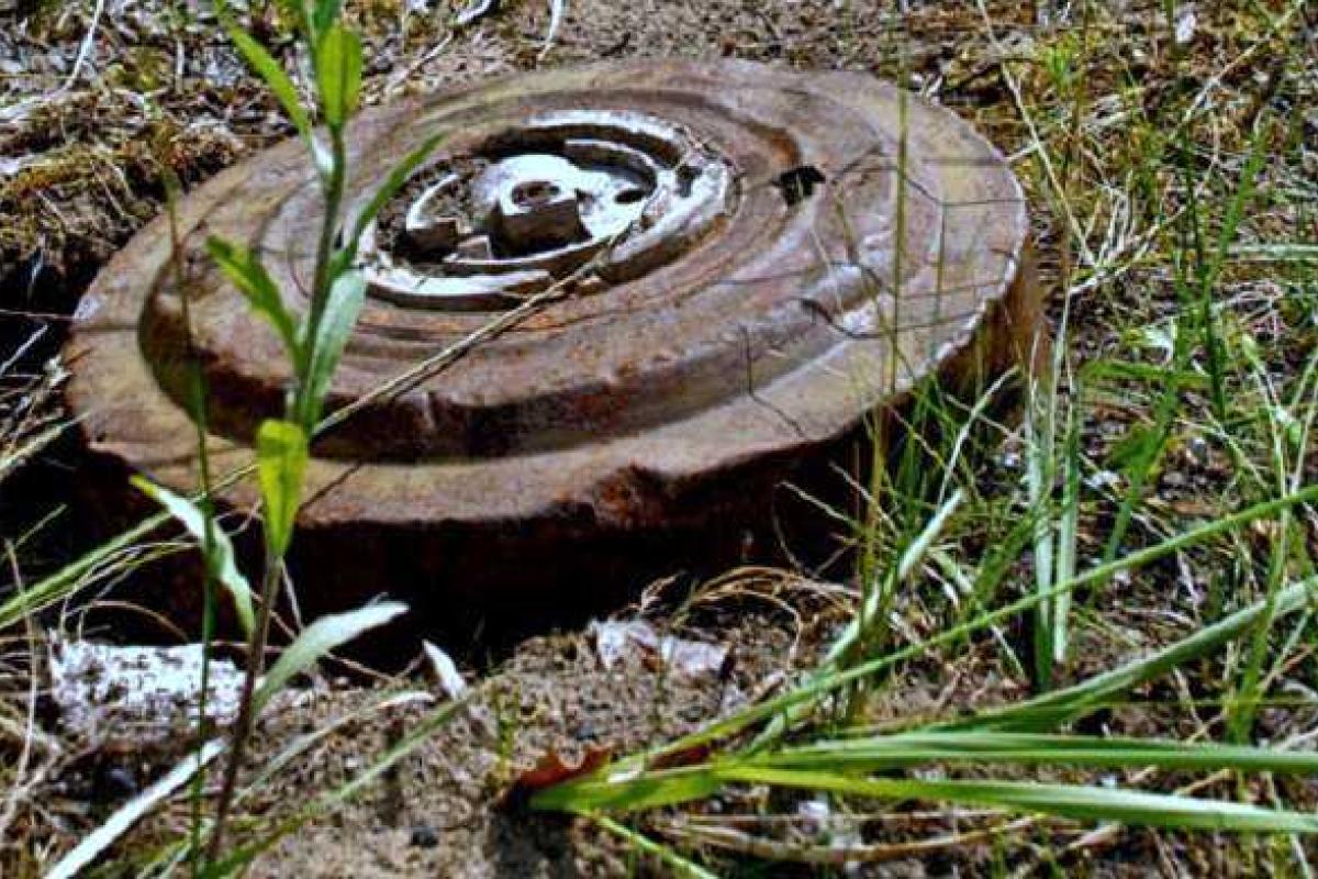 Под Перевальском отрезок дороги заминирован, а как разминировать никто не знает Под Перевальском отрезок дороги заминирован, а как разминировать никто не знает