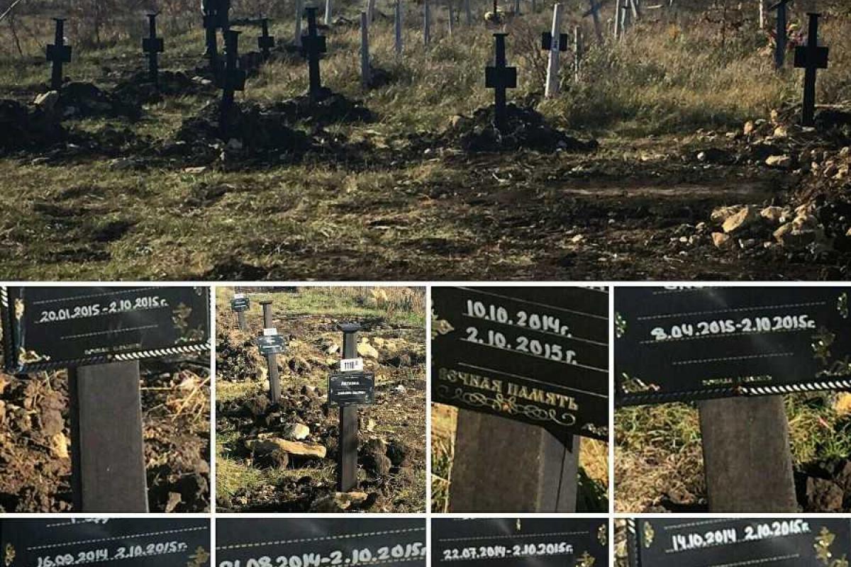 В России обнаружено массовое захоронение детей в возрасте до двух лет