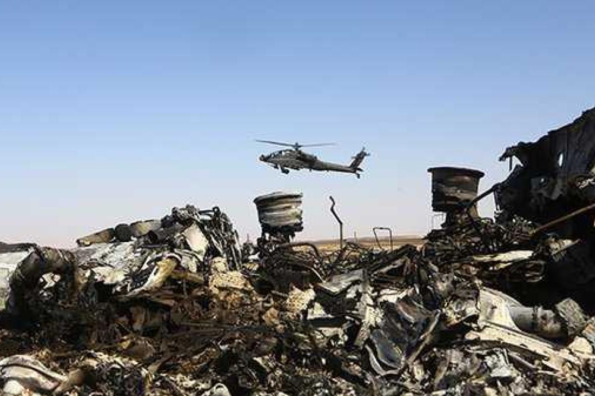 Опознаны тела 58 погибших в авиакатастрофе самолета "А321"