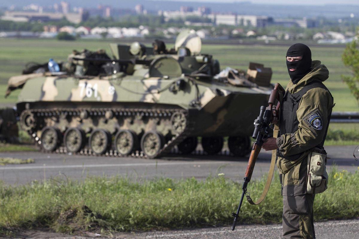 Боевики активизировались вблизи Донецка, - Генштаб Боевики активизировались вблизи Донецка, - Генштаб
