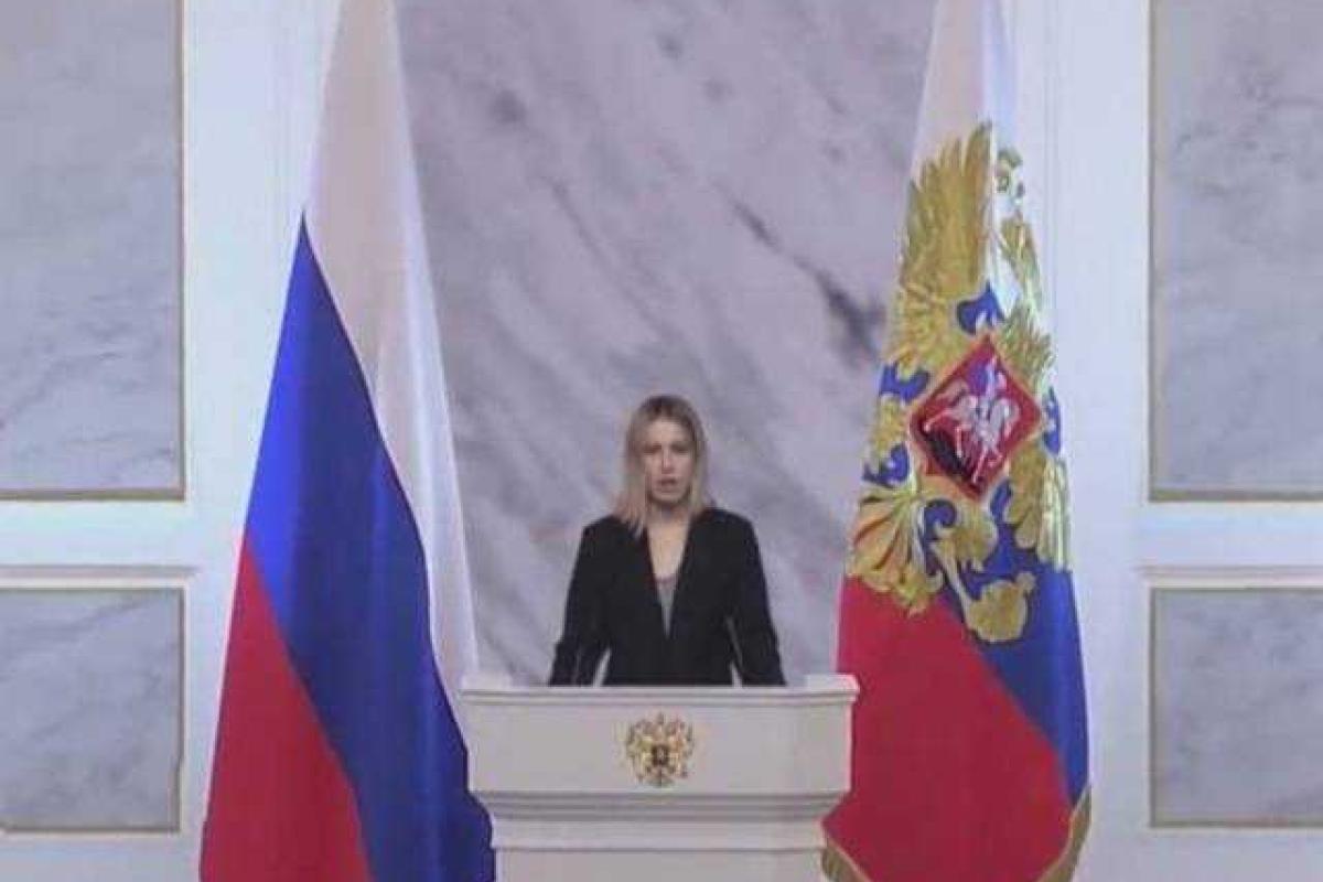 Послание Ксении Собчак Федеральному собранию. Видео