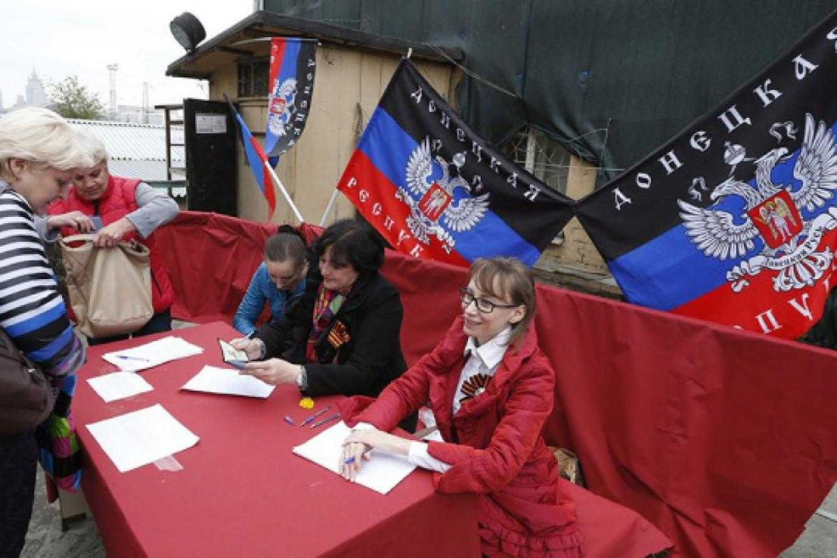 Скибицкий заявил, что боевики «Д/ЛНР» ведут подготовку к проведению «местных выборов» Скибицкий заявил, что боевики «Д/ЛНР» ведут подготовку к проведению «местных выборов»