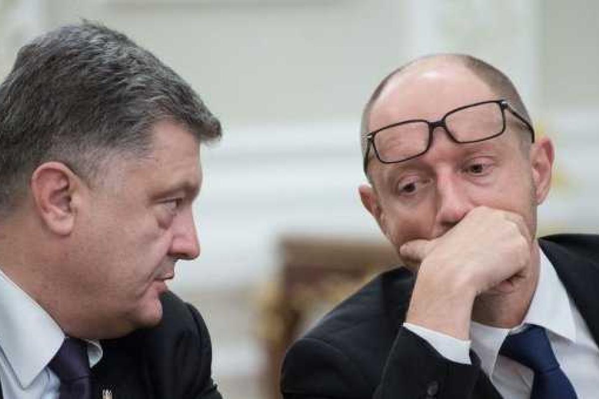 Томенко заявил, что война Яценюка и Порошенко грозит перевыборами Томенко заявил, что война Яценюка и Порошенко грозит перевыборами