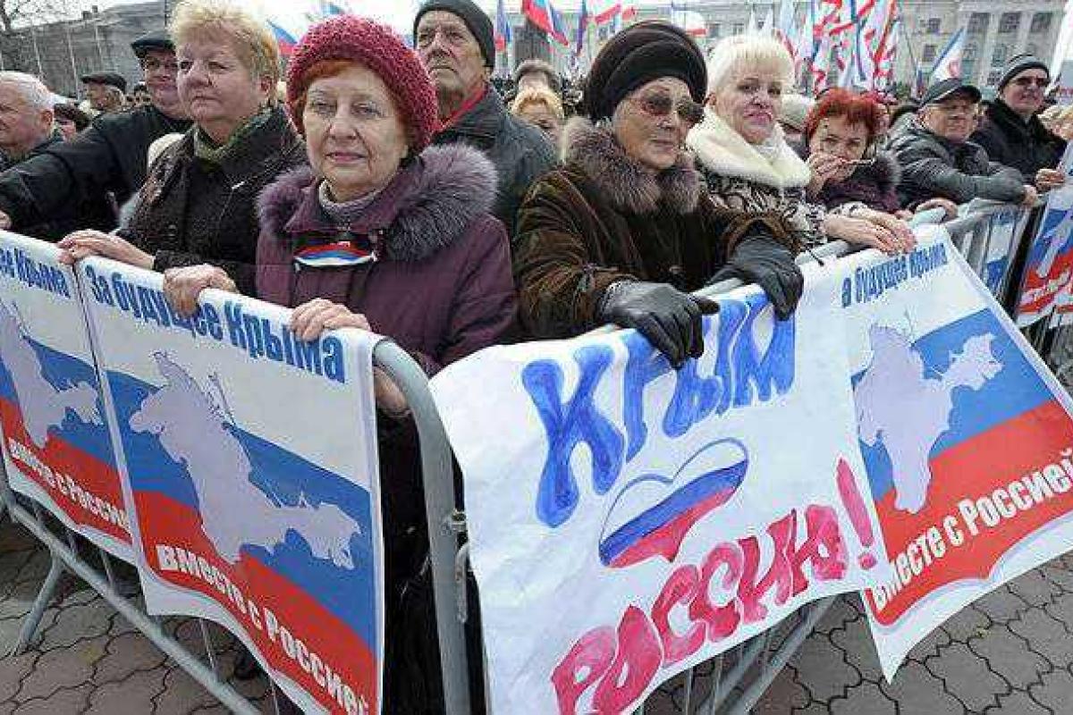 В Крыму пенсионеры возмущены «разводом» России В Крыму пенсионеры возмущены «разводом» России