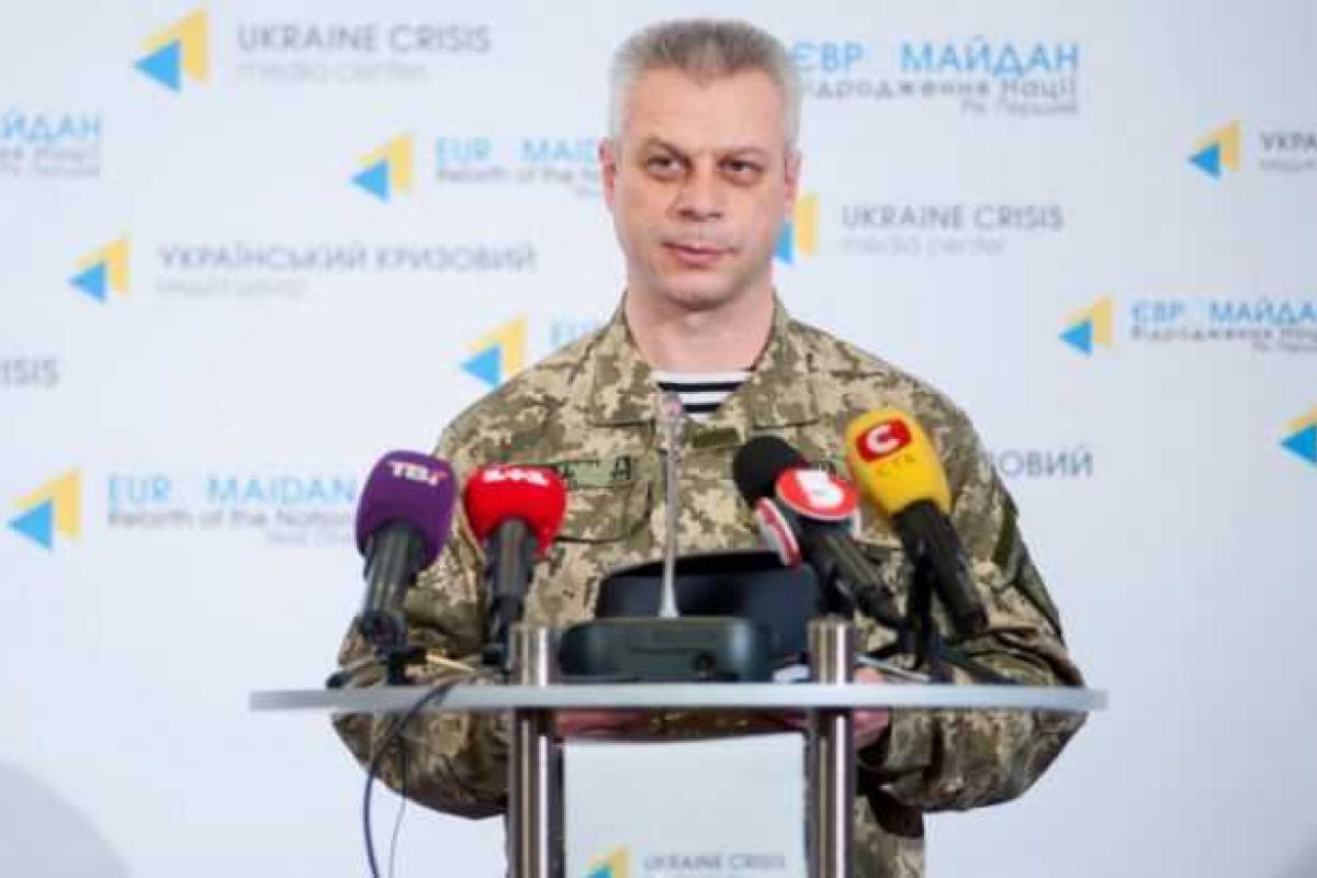 Лысенко сообщил о существенном обострении ситуации в Донбассе. Карта АТО