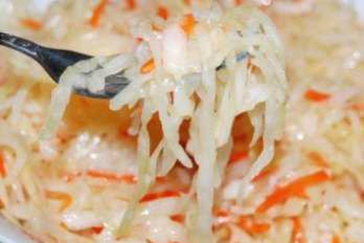 Рецепт вкусной хрустящей капусты за три часа Рецепт вкусной хрустящей капусты за три часа