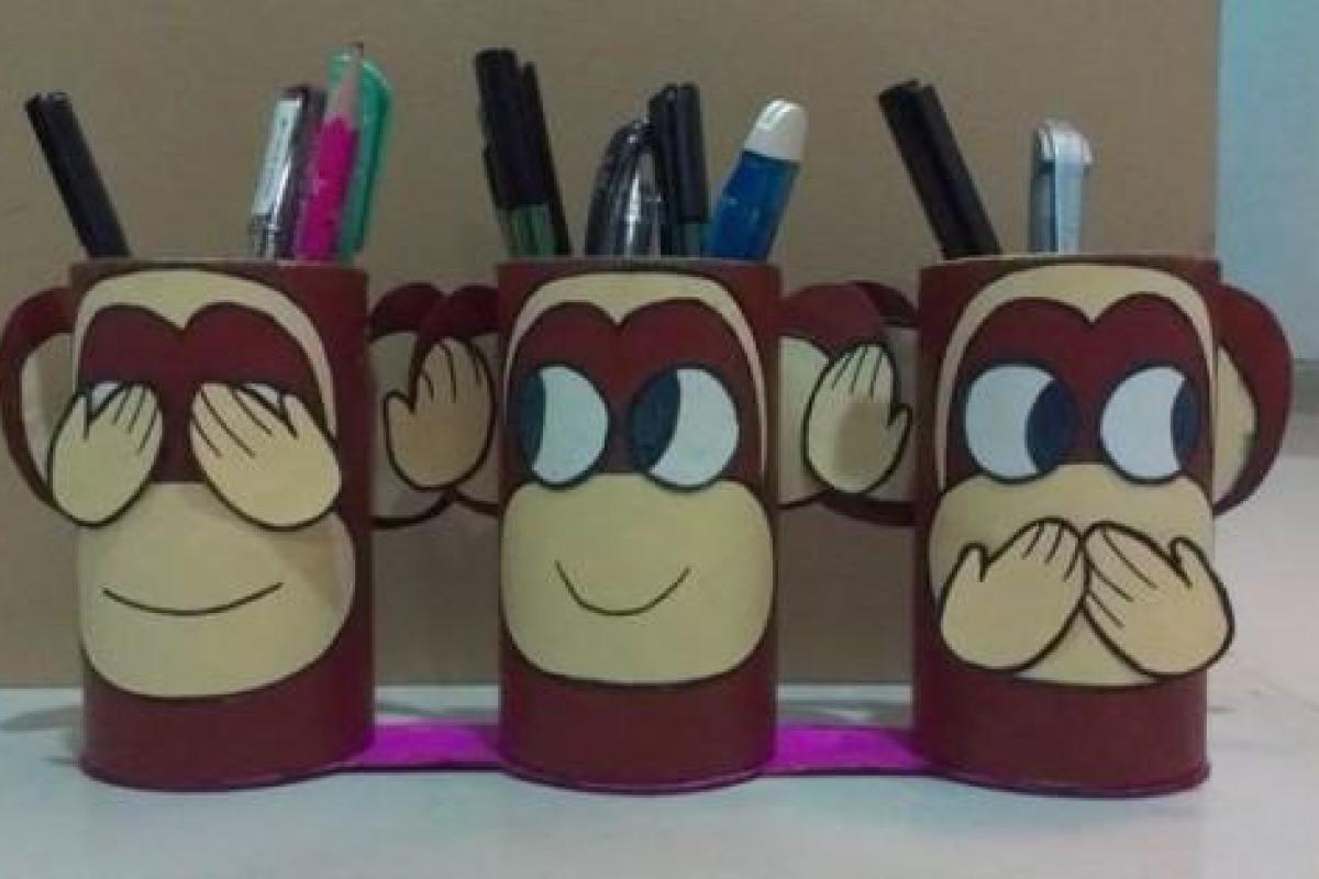 Оригинальные поделки из втулки от туалетной бумаги 