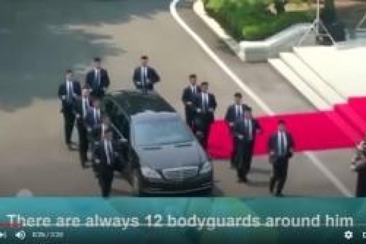 Кортеж Ким Чен Ына поразил соцсети и мировые СМИ, опубликовано видео