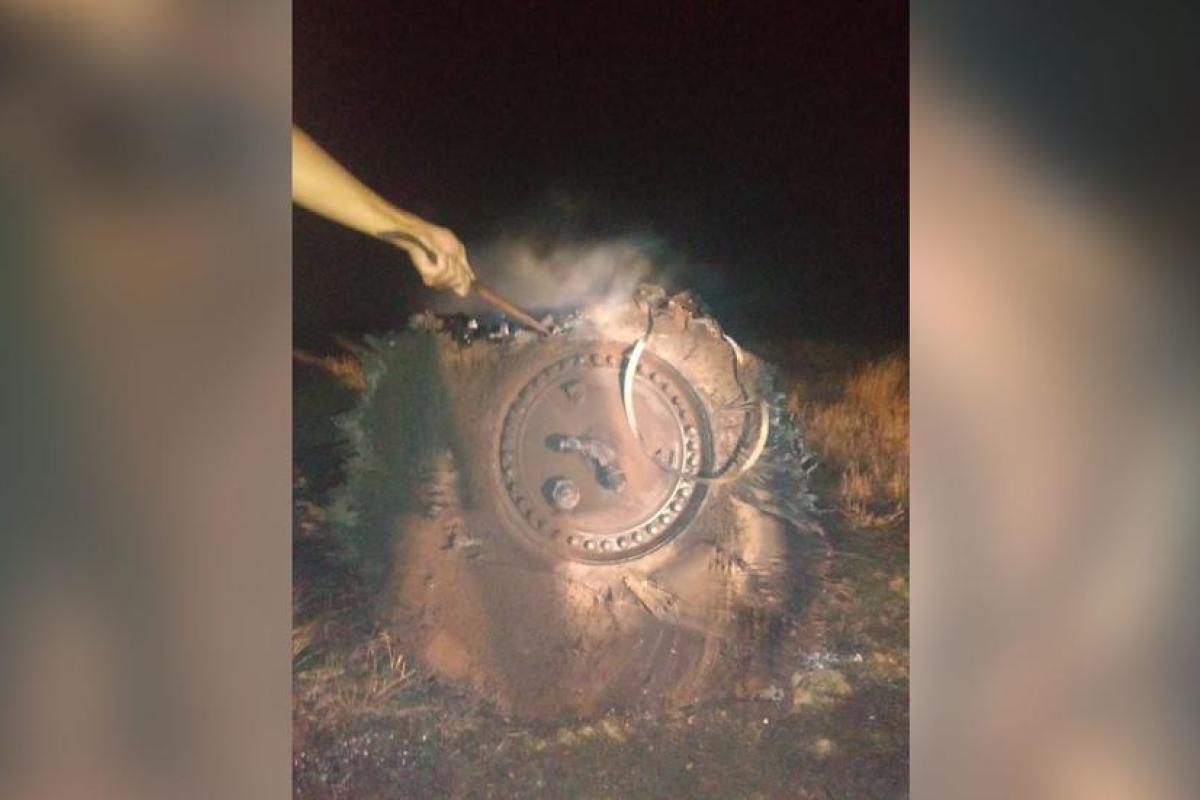 НЛО над Казахстаном: местные жители сняли на видео падение "огненного объекта" НЛО над Казахстаном: местные жители сняли на видео падение "огненного объекта"