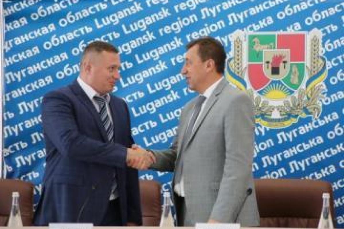 Глава Луганщины представил своего первого заместителя Глава Луганщины представил своего первого заместителя