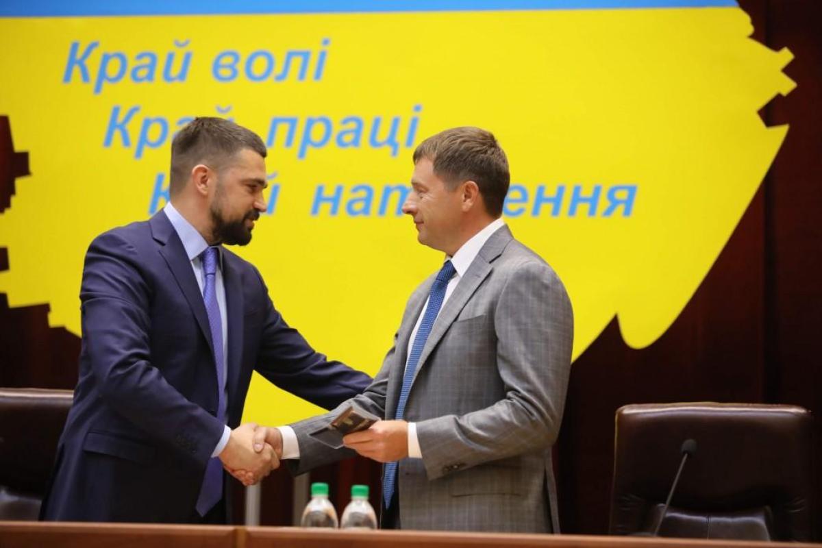 Трофимов представил нового главу Запорожской ОГА Трофимов представил нового главу Запорожской ОГА