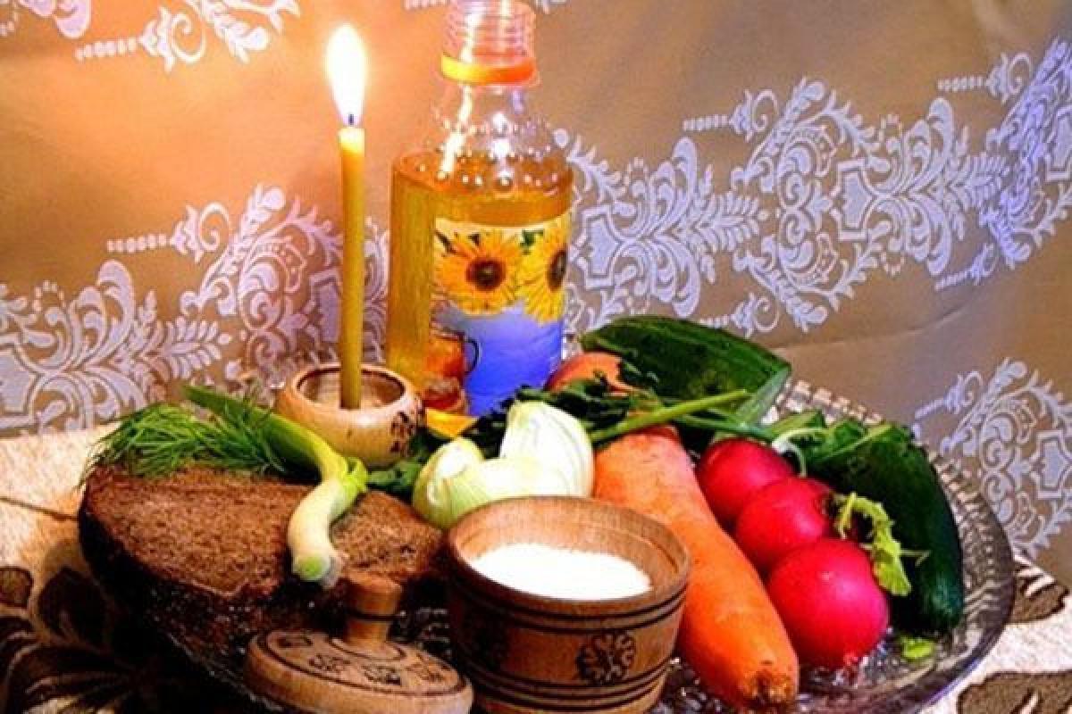 Питание в дни Великого поста: что можно, а чего нельзя есть