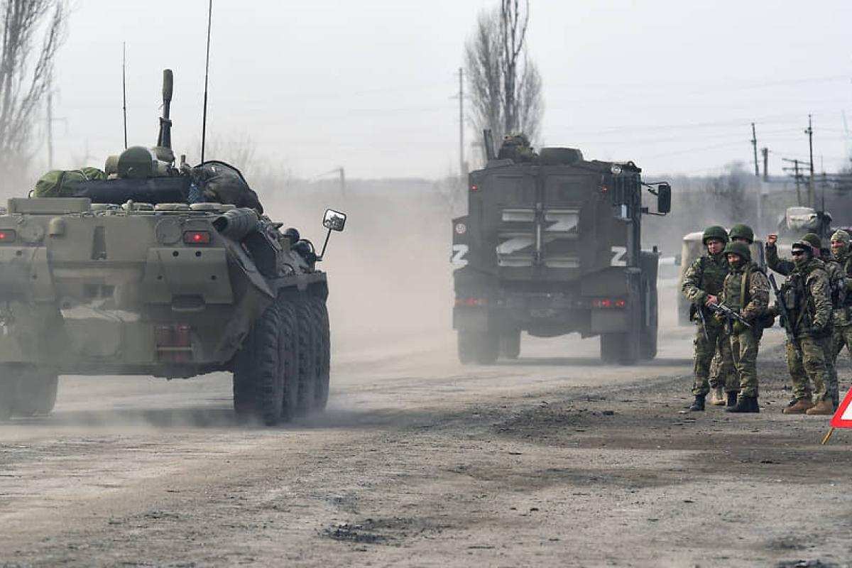 Окупанти встановили понтонні переправи через річку Красна на захід від Сєвєродонецька - ISW Окупанти встановили понтонні переправи через річку Красна на захід від Сєвєродонецька - ISW