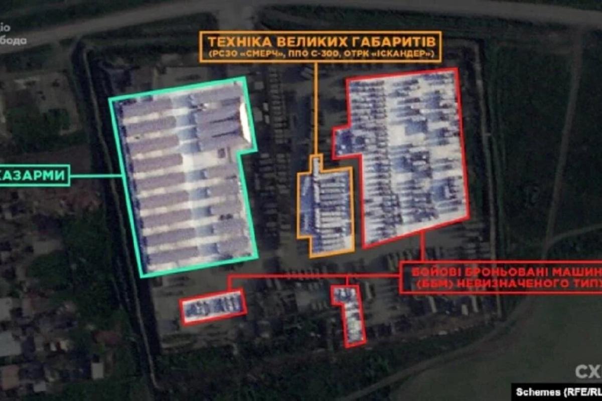 Росія стягує великогабаритну техніку до Криму - "Схеми" Росія стягує великогабаритну техніку до Криму - "Схеми"
