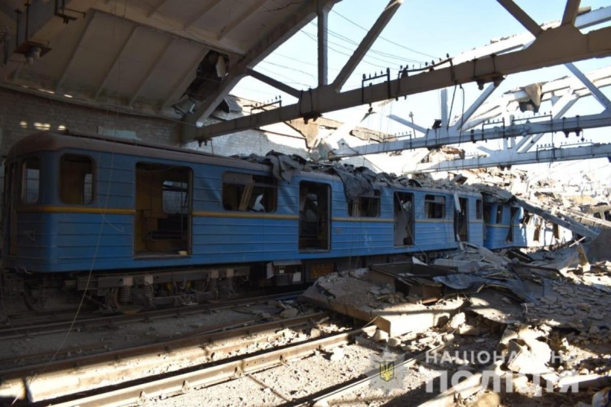 Оккупанты обстреляли депо харьковского метро, есть жертвы Оккупанты обстреляли депо харьковского метро, есть жертвы