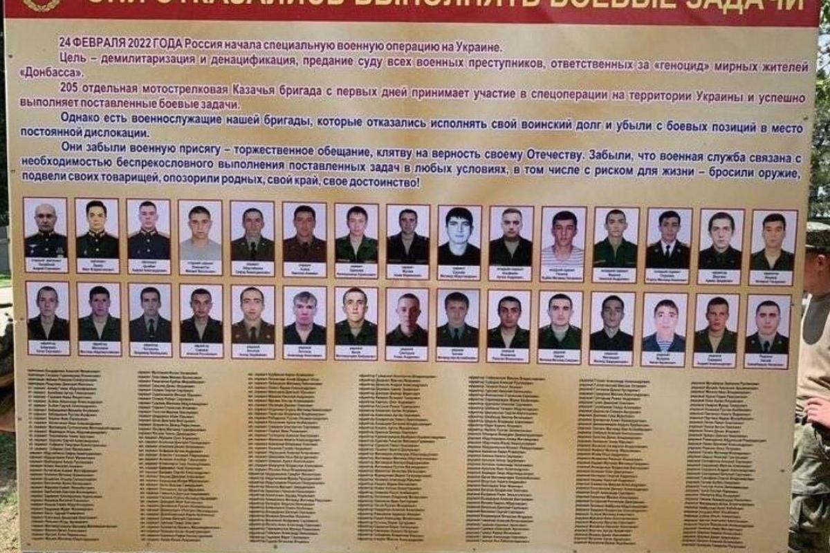 "Совковые методы": В России появилась доска позора со сбежавшими из Украины дезертирами "Совковые методы": В России появилась доска позора со сбежавшими из Украины дезертирами