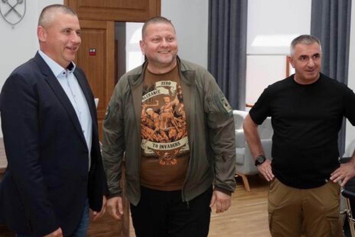Україну відвідала делегація угорських військових: обговорили із Залужним плани Росії Україну відвідала делегація угорських військових: обговорили із Залужним плани Росії