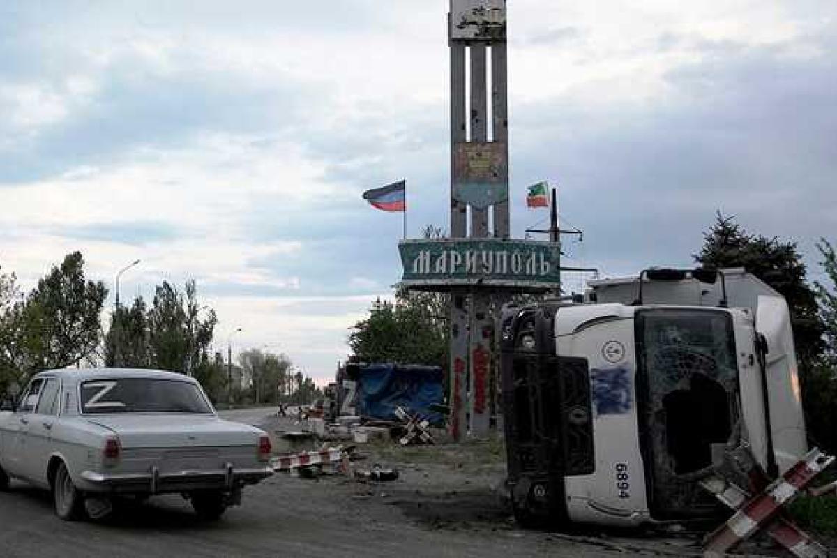 Окупанти розташували склади боєприпасів у житлових квартах Маріуполя, - Андрющенко Окупанти розташували склади боєприпасів у житлових квартах Маріуполя, - Андрющенко