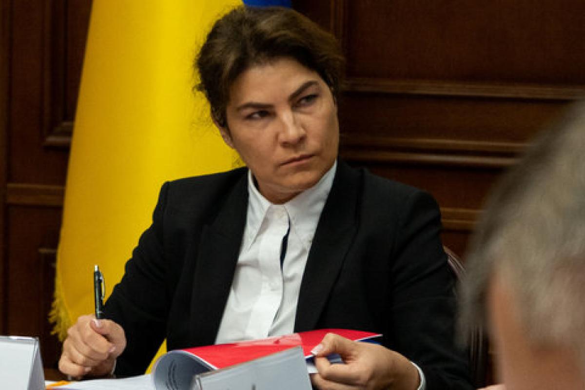 Венедиктова прокоментувала своє звільнення з посади