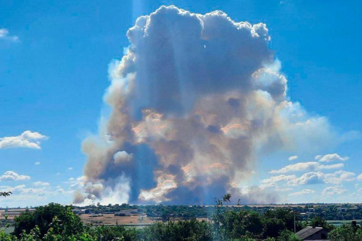 ВСУ уничтожили склады и командный пункт оккупантов в Чернобаевке и Старицах, - ОК "Юг" ВСУ уничтожили склады и командный пункт оккупантов в Чернобаевке и Старицах, - ОК "Юг"