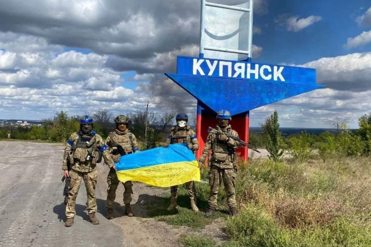 "Купянск дождался!": Украинские военные показали видео с города "Купянск дождался!": Украинские военные показали видео с города