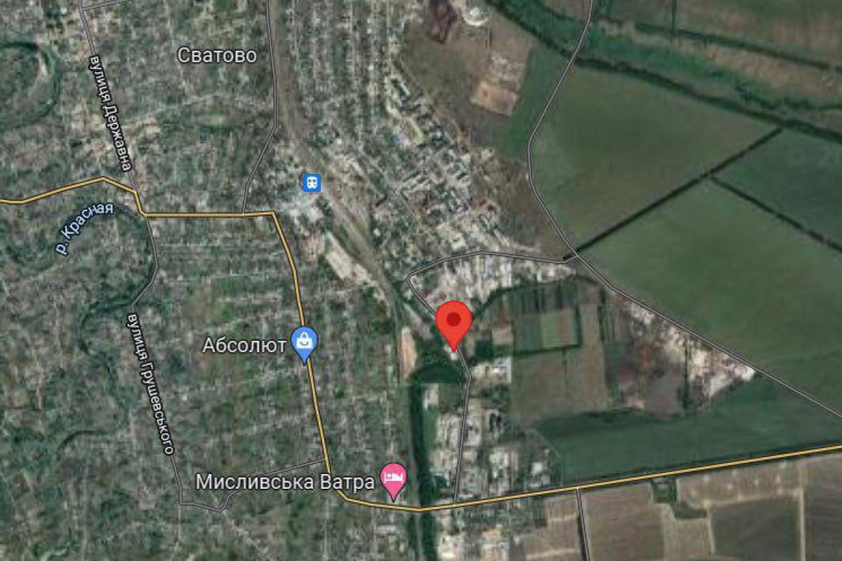 Нормально так запалили: у Сватовому знищено ворожий склад БК Нормально так запалили: у Сватовому знищено ворожий склад БК