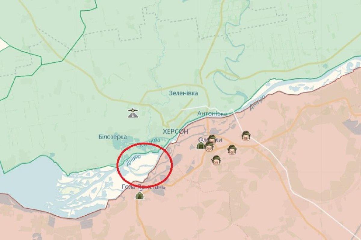 ВСУ взяли под свой контроль остров Большой Потемкинский, - Гончаренко ВСУ взяли под свой контроль остров Большой Потемкинский, - Гончаренко