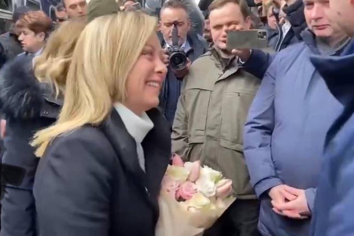 В Киев прибыла премьер-министр Италии Джорджия Мелони В Киев прибыла премьер-министр Италии Джорджия Мелони