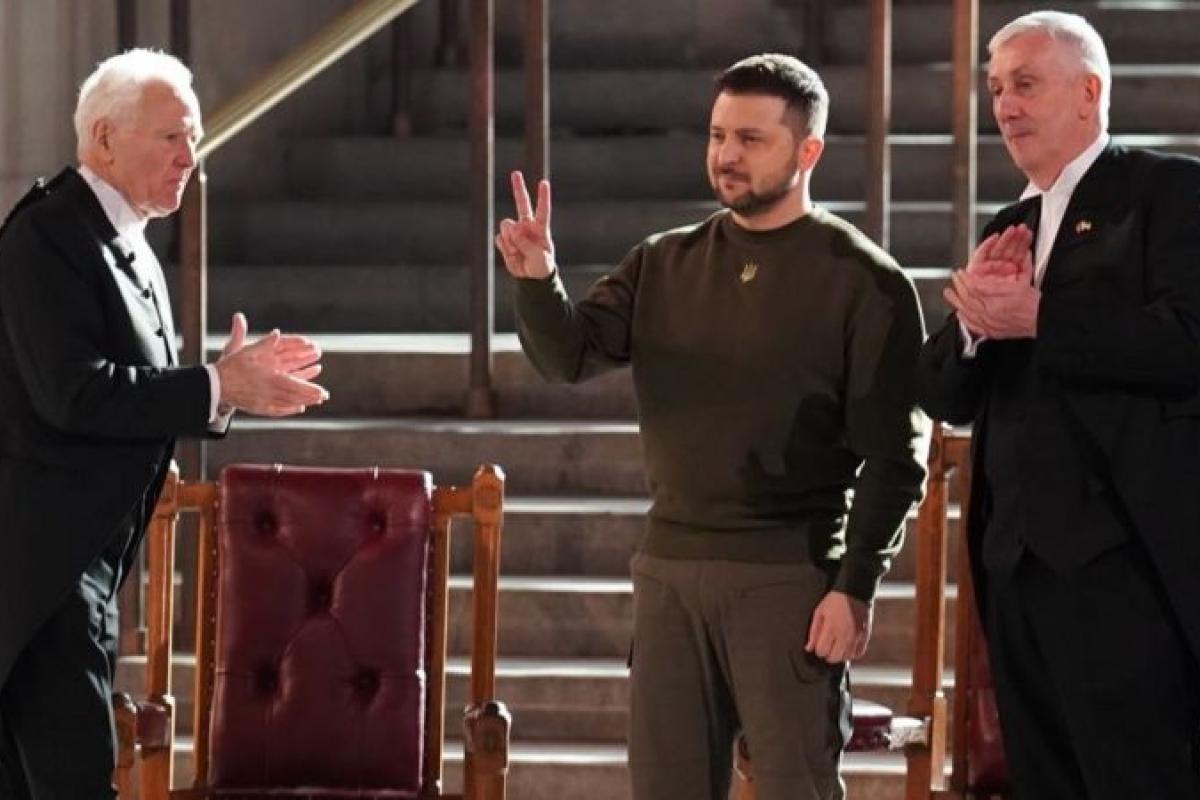 Візит Зеленського до Лондона: президент зустрівся з королем Чарльзом III
