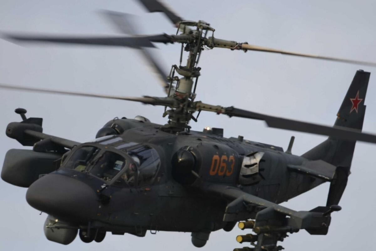 "Мінус" два ворожі вертольоти: ЗСУ за ранок "приземлили" російські Ка-52 "Мінус" два ворожі вертольоти: ЗСУ за ранок "приземлили" російські Ка-52