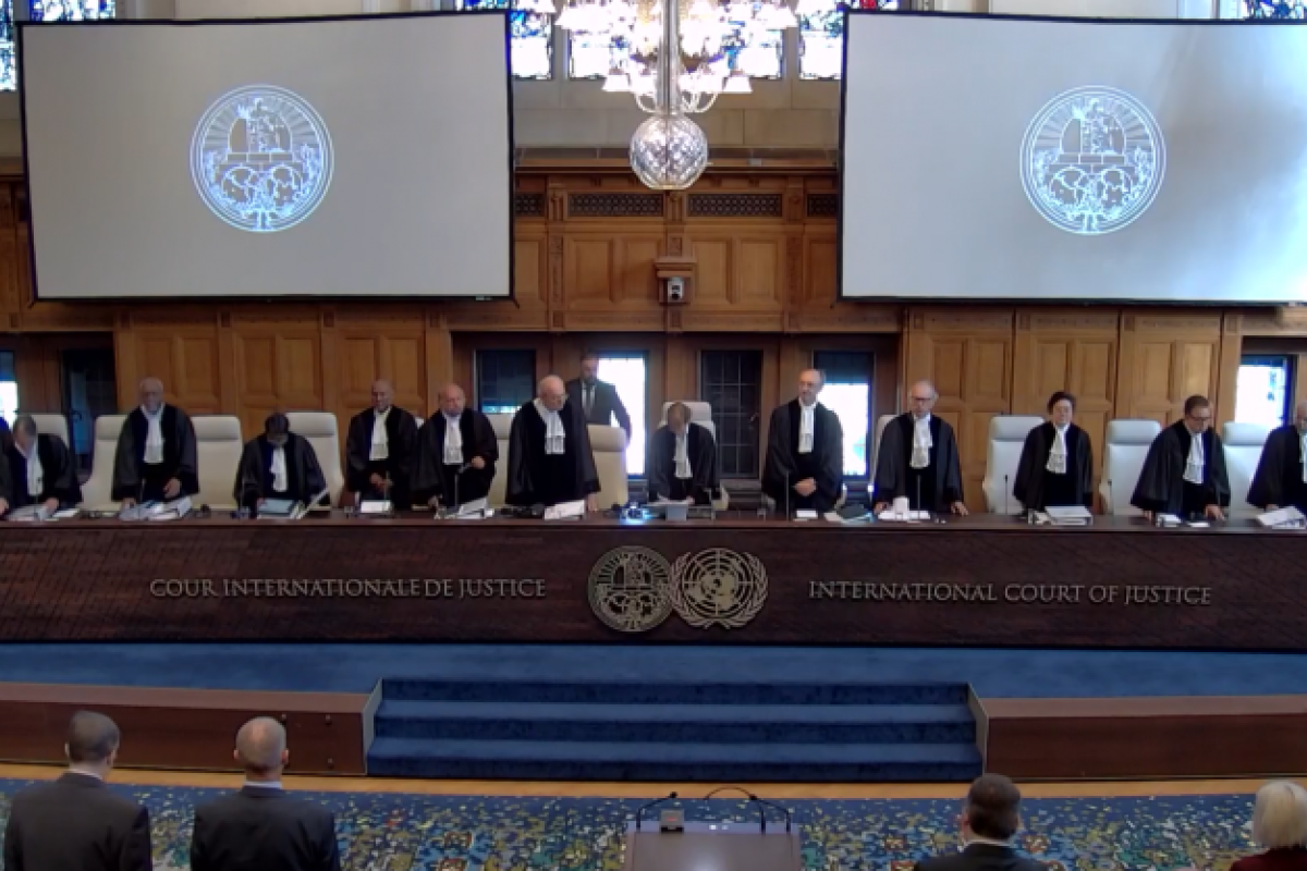 Україна проти Росії в Гаазі: виступ у суді представника РФ викликав сміх у пресцентрі Україна проти Росії в Гаазі: виступ у суді представника РФ викликав сміх у пресцентрі